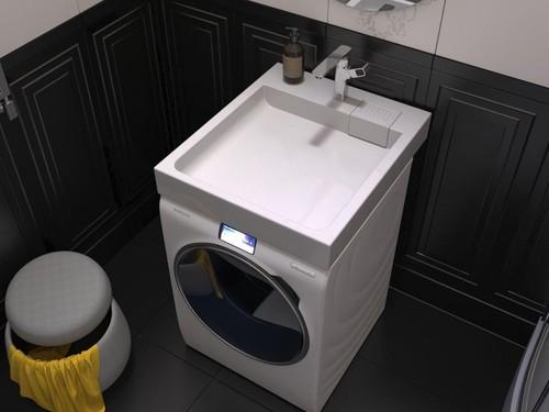 Slim over washing machine - over, sink