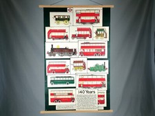 Original 1969 London Transport Poster - 140 Years Buses - 101cm x 63cm (Fenton)