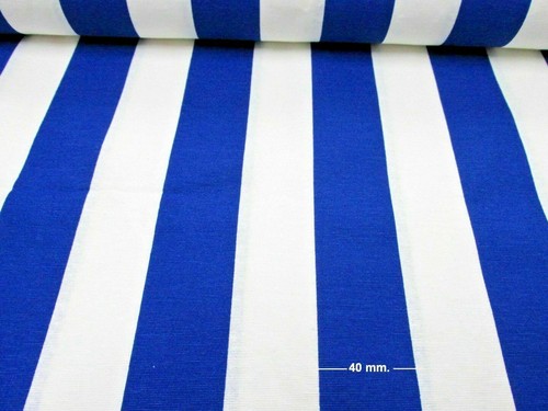 Blue white stripe - stripe, fabric