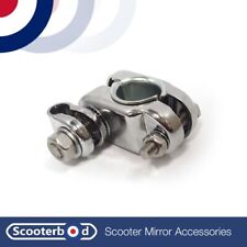 Crash Bar Clamp Bracket for Vespa & Lambretta Stems & Mirror Mount Fixing | 870