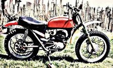 A4 Photo Motorbike Montesa La