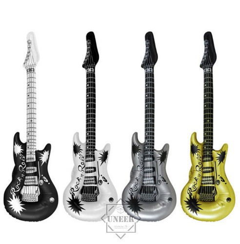 Large inflatable guitar - large,