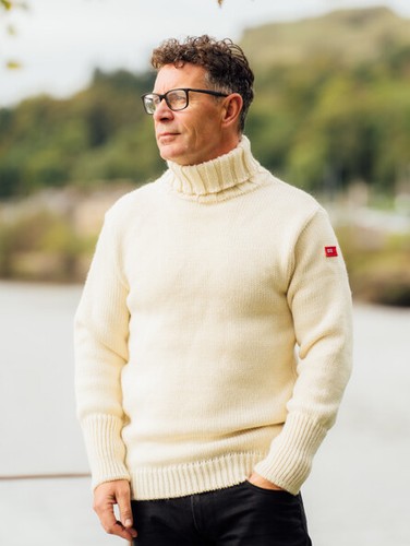 Grampian oiled wool pullover - oiled,