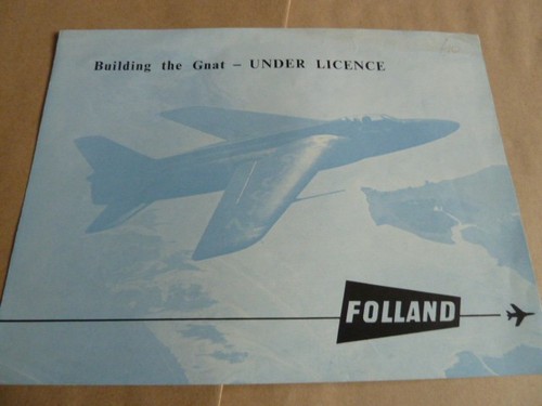 Folland building the gnat - :,