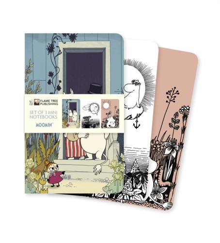 Moomin set mini notebooks - of,