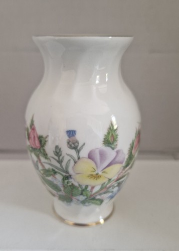 Aynsley bud vase wild tudor - vase.,