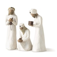 3PC Willow Tree Nativity The Three Wise Men Figurine Susan Lordi Christmas Scene