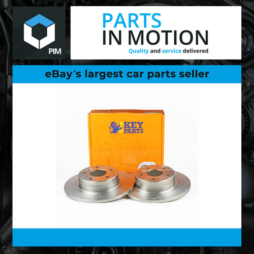 Brake discs pair - 2x, solid