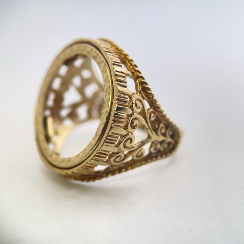 Vintage 9ct yellow - yellow, gold