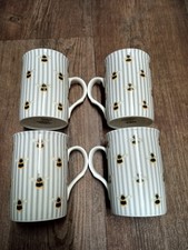 MARKS & SPENCER CHINA BEE MUGS