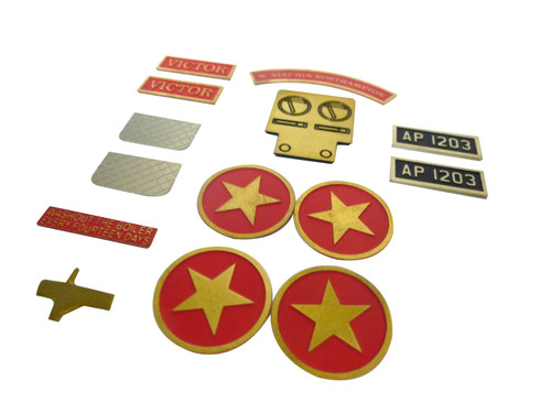 Allchin showmans plate - showmans,