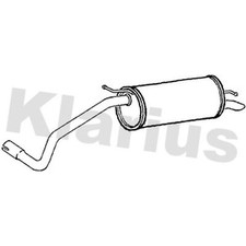 Exhaust rear back box - exhaust,