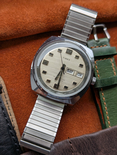 1970s timex viscount automatic - timex,