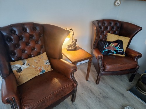 Vintage chesterfield wingback - chesterfield,