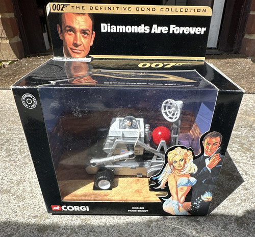 Corgi james bond - bond, diamonds