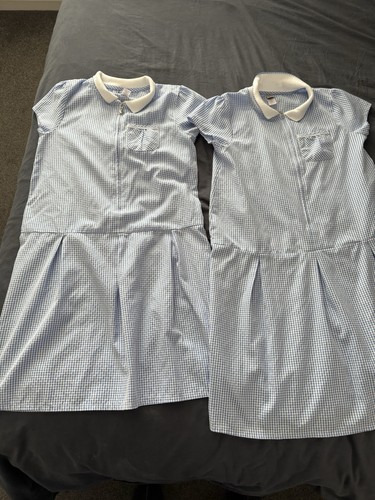Girls light blue white - girls',
