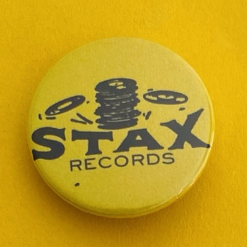 Stax records 25mm pin badge - 25mm,