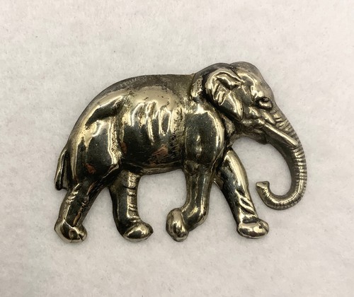 Vintage elephant brooch - vintage, pin
