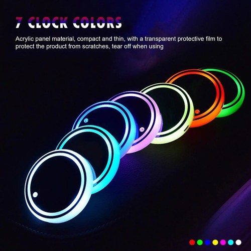Color led car cup holder - 7,