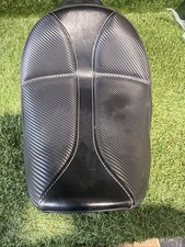 Saddlemen - 806-04-0042 - Dominator Solo Seat with Backrest Option, Smooth...