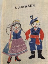 VINTAGE POLISH TEA TOWEL