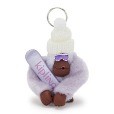 Kipling SKI MONKEY Keychain -Ski White RRP £24