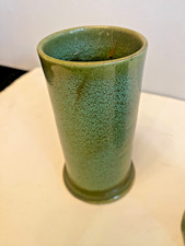 Pair brannam vase - a,