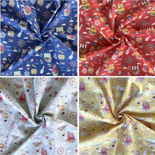 Polycotton fabric treasure - polycotton,