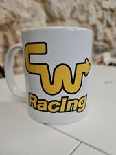 CW Racing BMX logo cup mug
