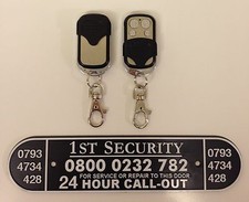 Ellard Athena Remote Control Transmitter Replacement / Key Fob Paramount NVM