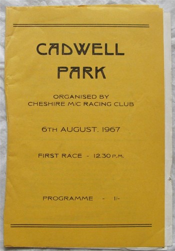 Cadwell park aug 1967 - cadwell,