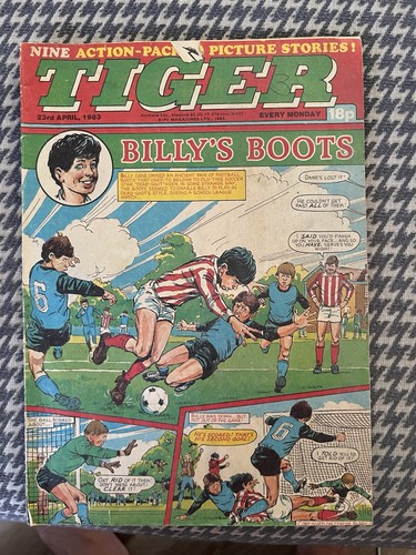 Tiger comic 23rd april - april, 1983