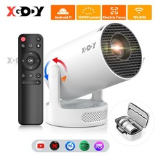 XGODY Projector 10000 Lumen HD Mini Projector Portable Android TV Home Theater