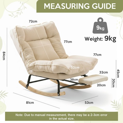 Rocking chair with pedal lazy - rocking,