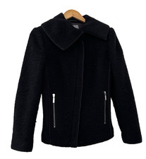 PER UNA.  BLACK ITALIAN FABRIC