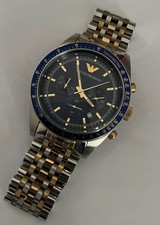 Emporio Armani Mens Watch Blue