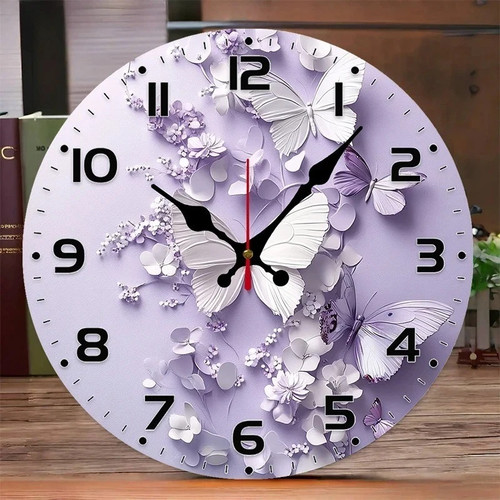 10inch purple butterflies - purple,