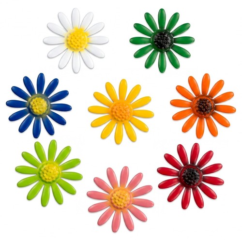 Pcs metal flower wall art - metal,