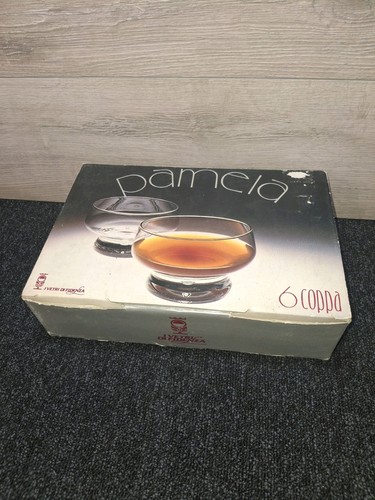 Vintage italian glass desert - vintage,
