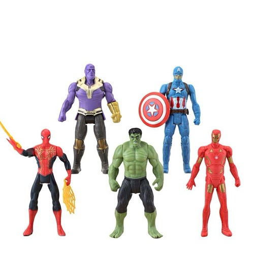 5pcs set marvel avengers - 5pcs/set,