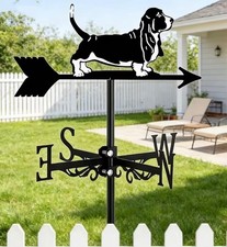 NEW  METAL BASSETT HOUND