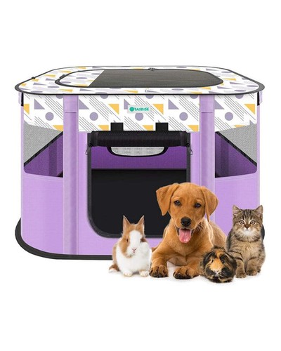 Portable foldable pet playpen - portable,