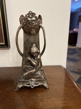 WMF Vase Holder Lady Harp art
