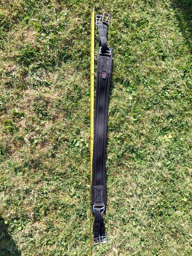 Airborne black horse girth - horse,