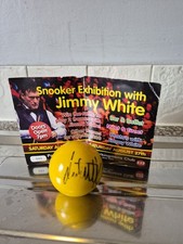 Signed Jimmy White Yellow