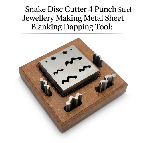 Snake disc cutter punch - snake, 4
