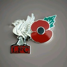 Liverpool Fc Poppie Pin Badge