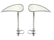 Bike Alloy Blade Mirror Left &