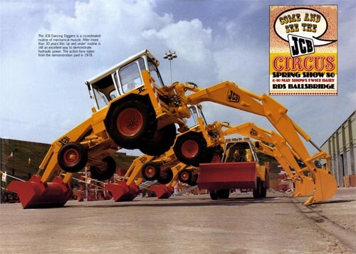 Vintage jcb circus - vintage,