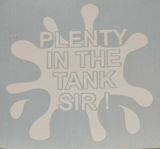 SLB SIMPLY BLOODY LOVELEH PLENTY IN THE TANK WALL DECAL STICKER CAR FUEL CAP